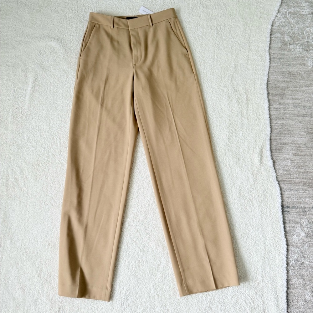 NWT banana republic tan sculpted stretch pants size 2